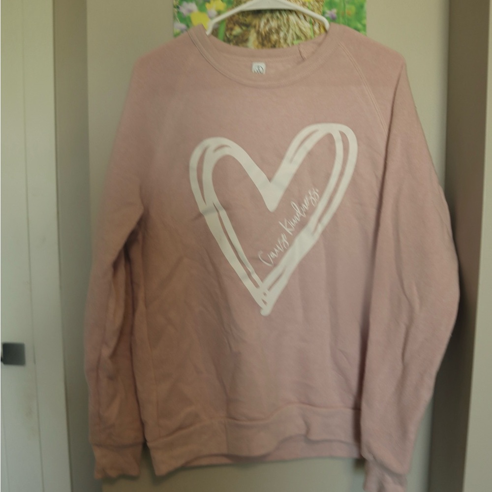 Alternative Pink Heart Sweater